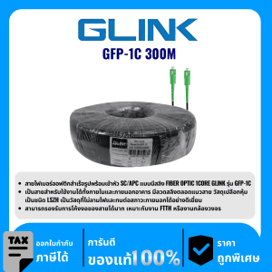GLINK สาย Fiber PATCH CORD 1 CORE (SC-SC) 300 เมตร  รุ่น GFP-1C 300M
