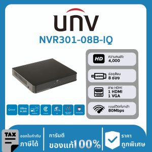UNV NVR301 รุ่น -08B-IQ