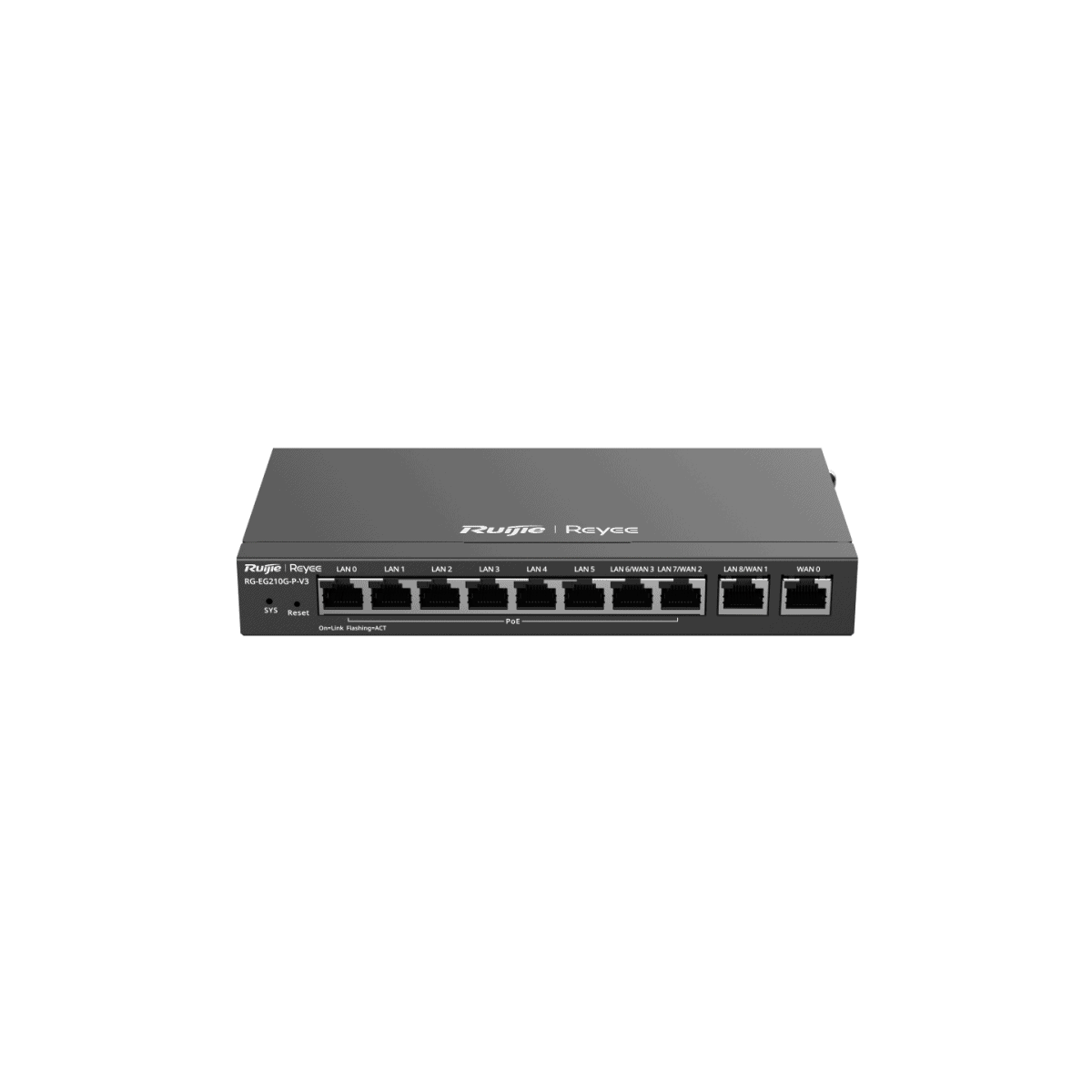 Ruijie/Reyee Router รุ่น RG-EG210G-P-V3 เราเตอร์ PoE ที่จัดการผ่านระบบคลาวด์