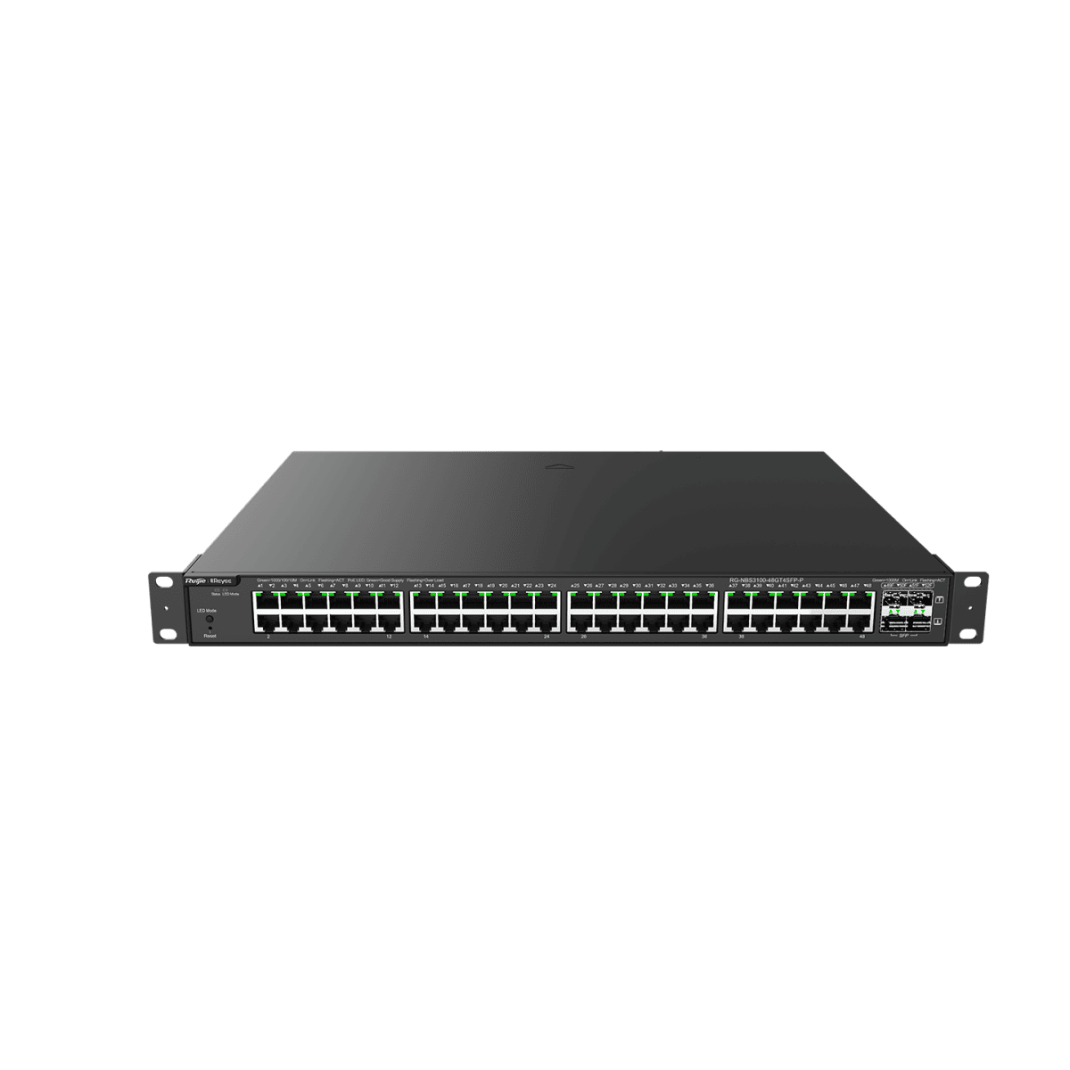 Ruijie / Reyee สวิตช์ 52 พอร์ต รุ่น RG-NBS3100-48GT4SFP-P ผ่านระบบคลาวด์ 52 พอร์ต PoE