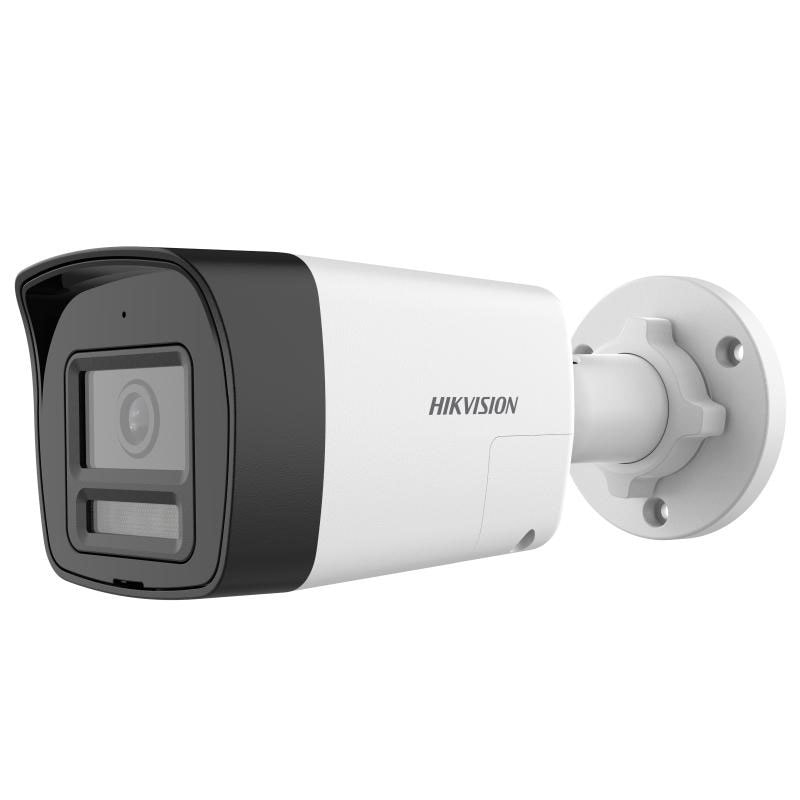 กล้องวงจรปิด Hikvision รุ่น DS-2CE16D0T-LXTS 2MP Two Way Audio & Siren Fixed Mini Bullet Camera