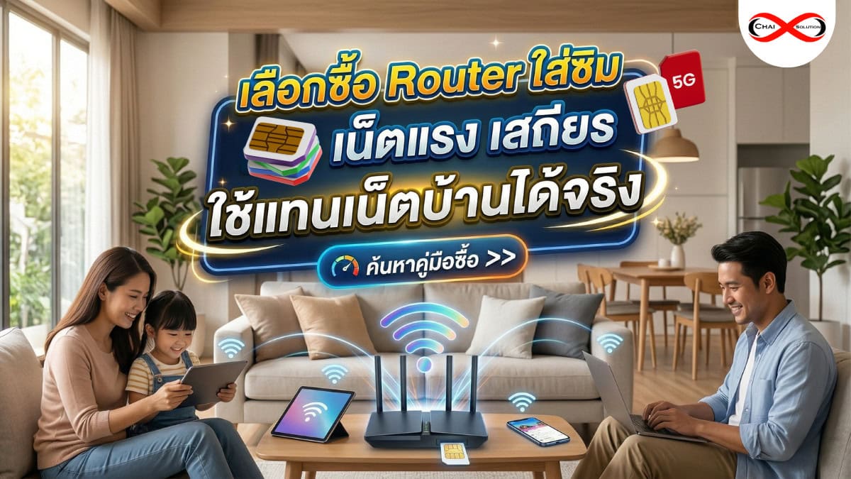 เราเตอร์ใส่ซิม