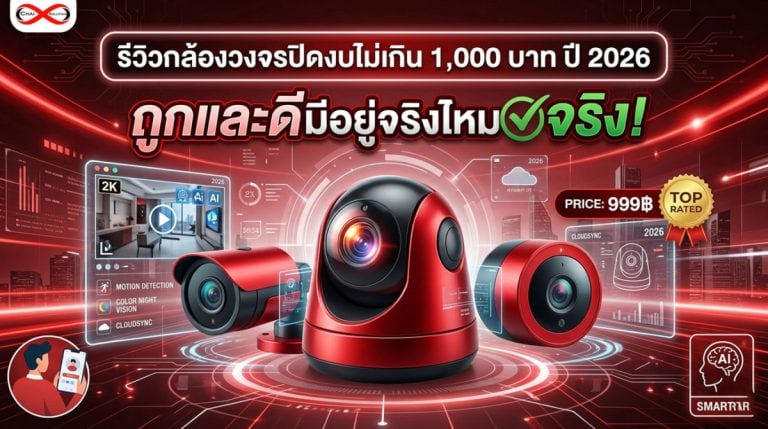 กล้องวงจรปิดงบไม่เกิน 1000