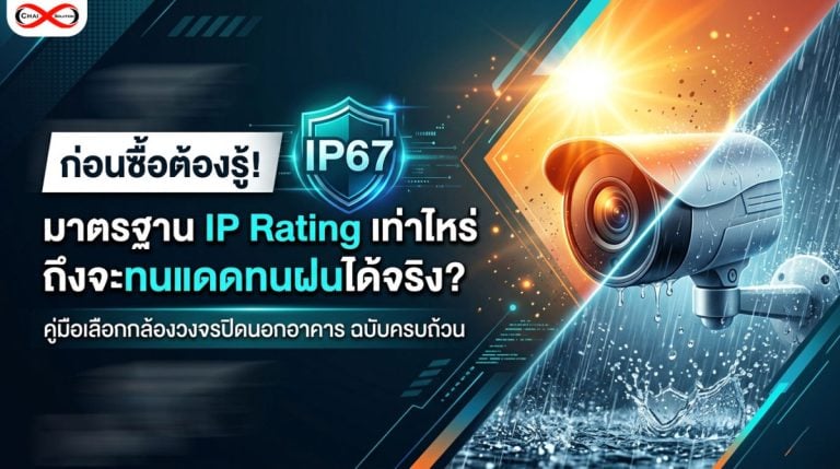 มาตรฐาน IP กล้องวงจรปิด