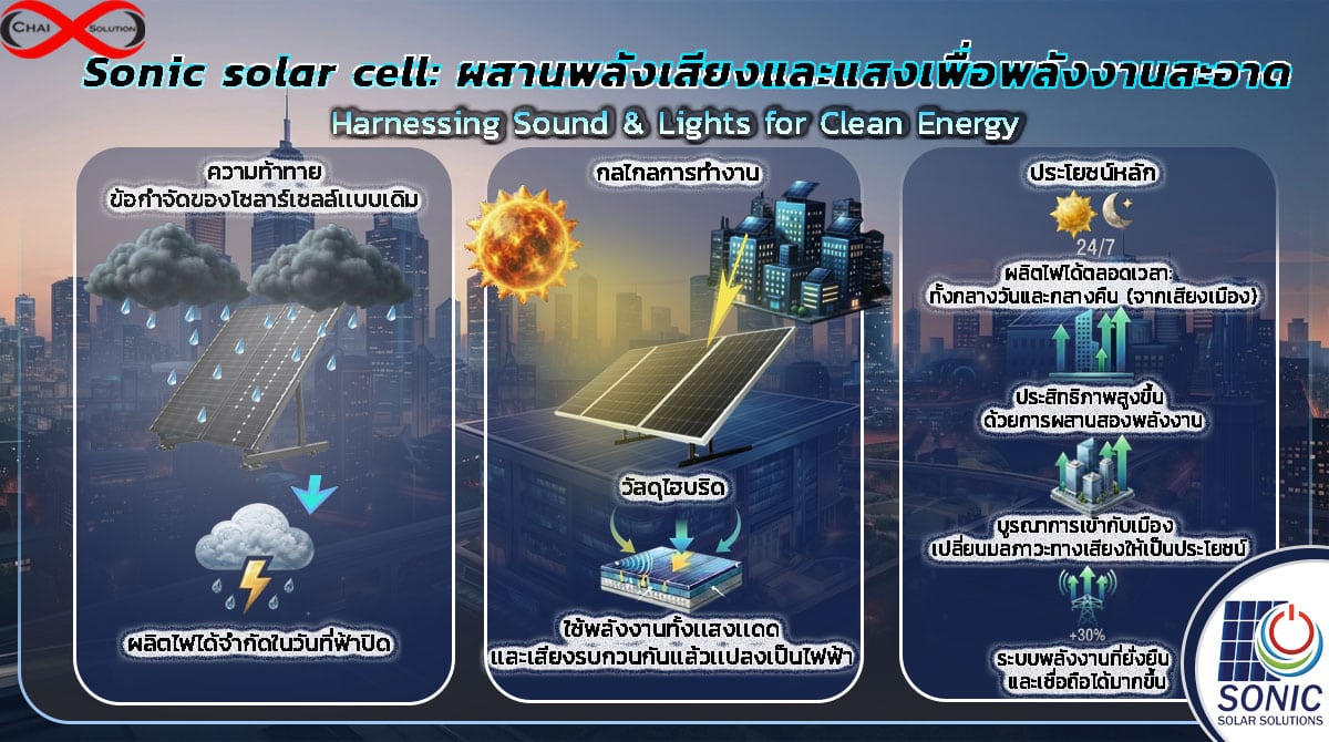 sonic solar cell