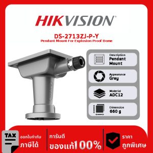 DS-2713ZJ-P-Y Pendant Mount For Explosion Proof Dome
